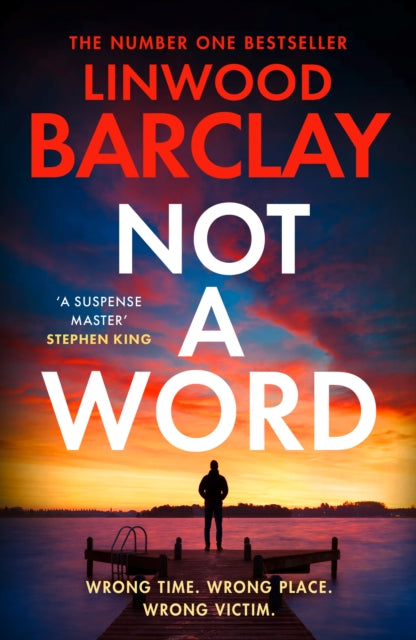 Book cover for 'Not a Word' by Linwood Barclay.