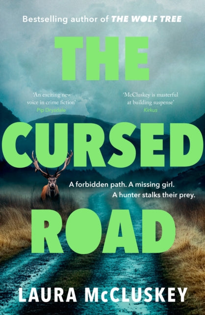Book Cover of The Cursed Road by Laura McCluskey (Paperback)