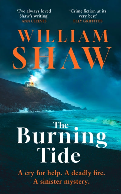 Book cover of 'The Burning Tide' by William Shaw