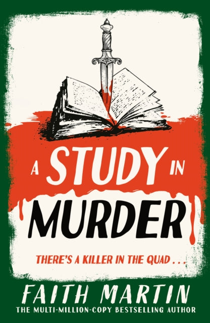Book Cover of A Study in Murder by Faith Martin (Hardcover)