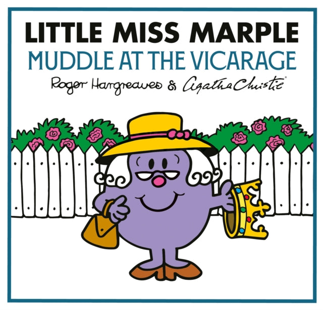 Book Cover of Little Miss Marple: Muddle at the Vicarage by Adam Hargreaves (Hardcover)