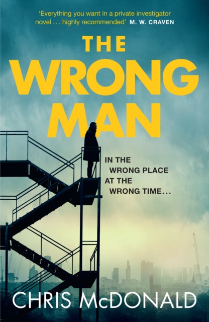 Book Cover of The Wrong Man by Chris McDonald (Paperback)