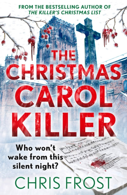 Book Cover of The Christmas Carol Killer by Chris Frost (Paperback)