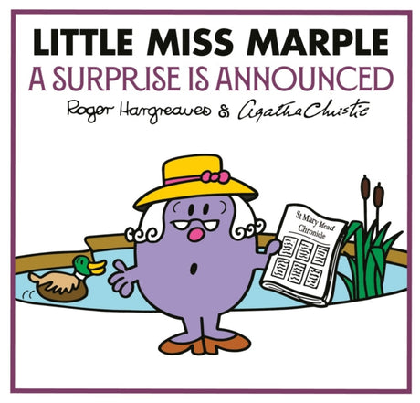 Book Cover of Little Miss Marple: A Surprise is Announced by Adam Hargreaves (Hardcover)
