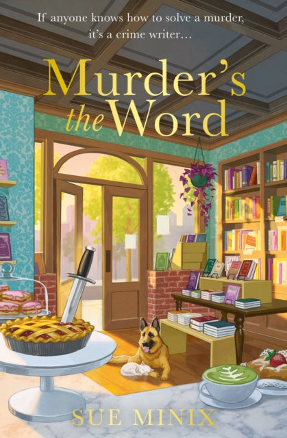 Book Cover of Murder's the Word by Sue Minix (Paperback)