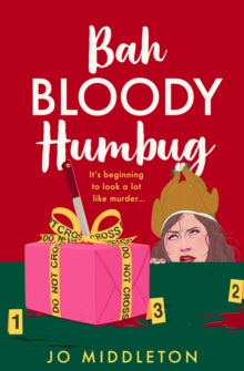 Book cover Bah Bloody Humbug by Jo Middleton