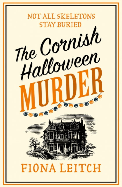 Book Cover of The Cornish Halloween Murder by Fiona Leitch (Paperback)