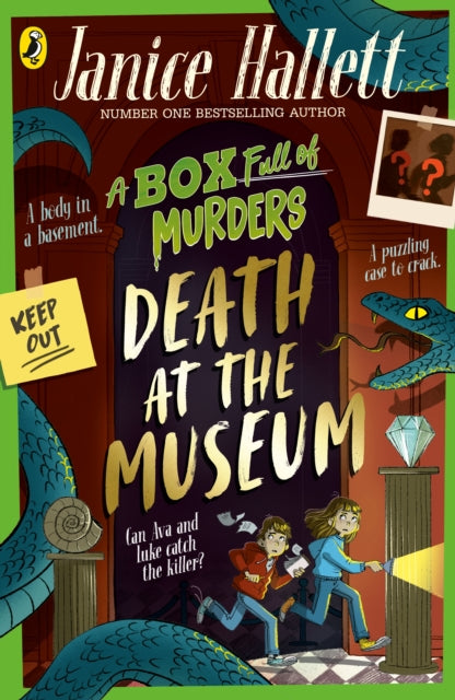 Book Cover of Death at the Museum by Janice Hallett (Paperback)