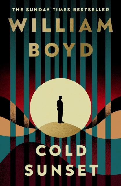 Book cover of 'Cold Sunset' by William Boyd with a stylized design and silhouette.