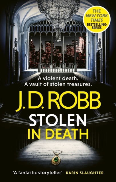 Book Cover of Stolen in Death by J. D. Robb (Paperback)