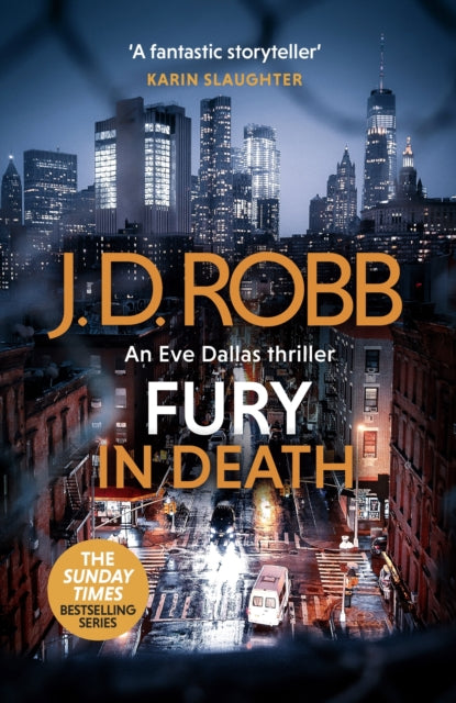 Book Cover of Fury in Death by J. D. Robb (Hardcover)