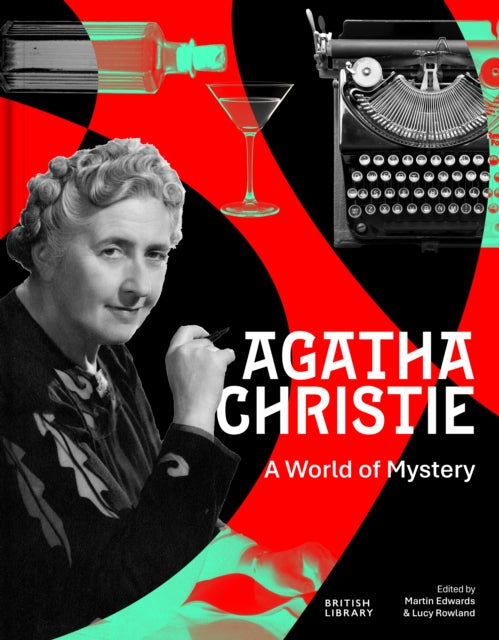 Book Cover of Agatha Christie: A World of Mystery by Martin Edwards & Lucy Rowland (Hardcover)