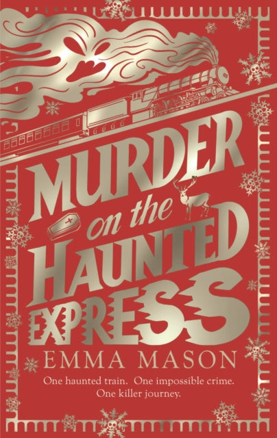 Book Cover of Murder on the Haunted Express by Emma Mason (Hardcover)