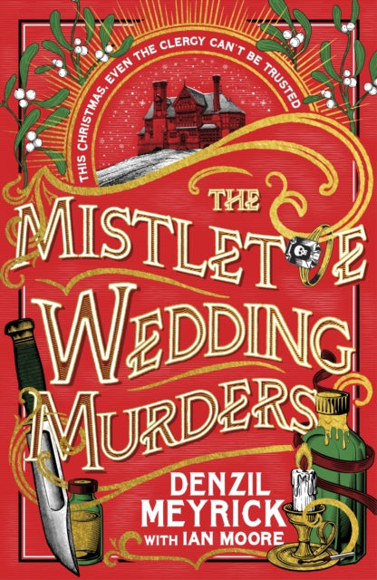 Book Cover of The Mistletoe Wedding Murders by Denzil Meyrick (Hardcover)