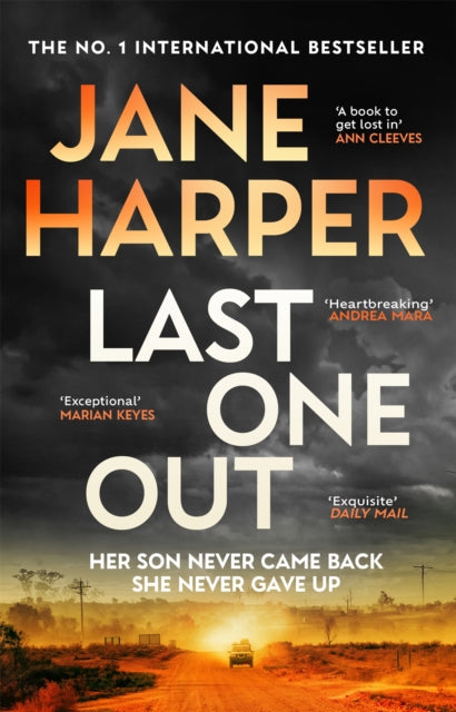 Book Cover of Last One Out by Jane Harper (Paperback)