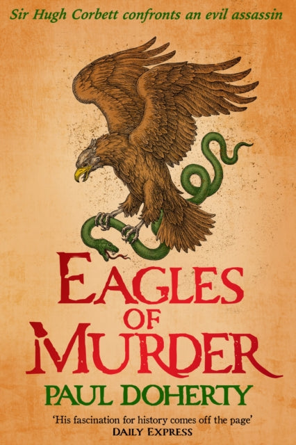 Book Cover of Eagles of Murder by Paul Doherty (Hardcover)