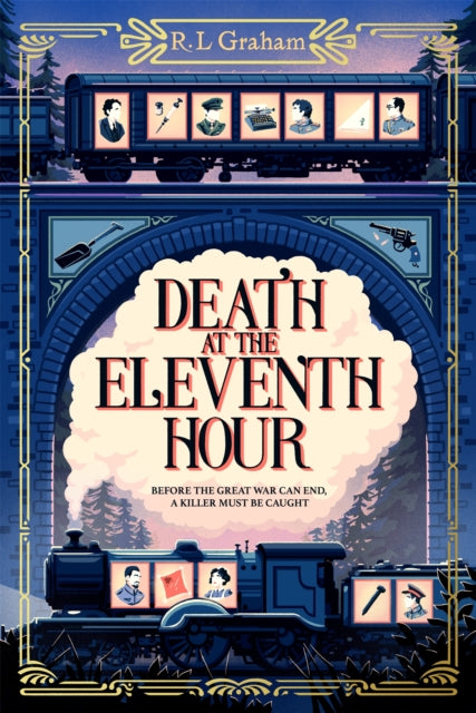 Book cover for 'Death at the Eleventh Hour' by R.L. Graham