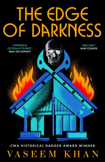 The Edge of Darkness by Vaseem Khan - Hardcover book