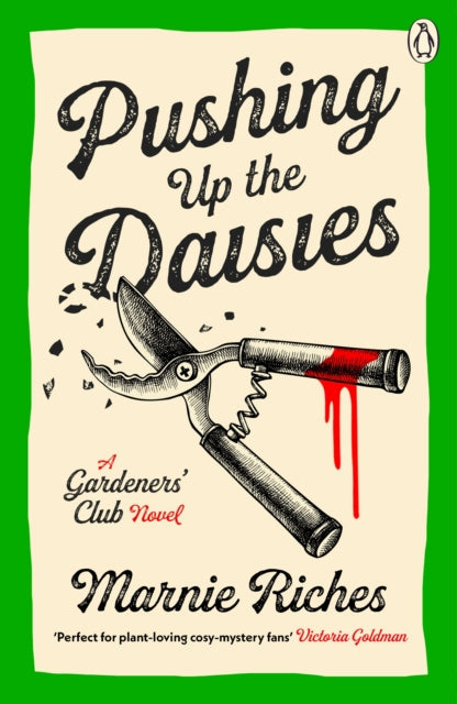 book cover of Pushing Up The Daisies by Marnie Riches (Paperback)
