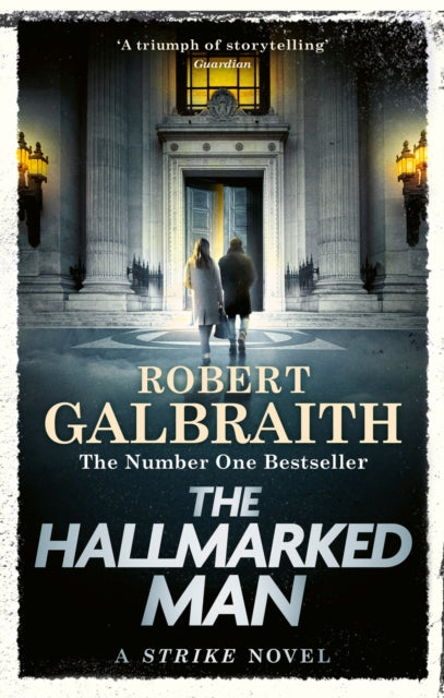 book cover of The Hallmarked Man by Robert Galbraith (Paperback)