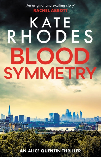 Book Cover of Blood Symmetry by Kate Rhodes (Paperback)