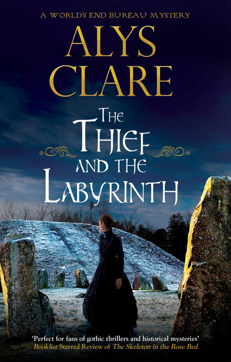 Book Cover of The Thief and the Labyrinth by Alys Clare (Hardcover)
