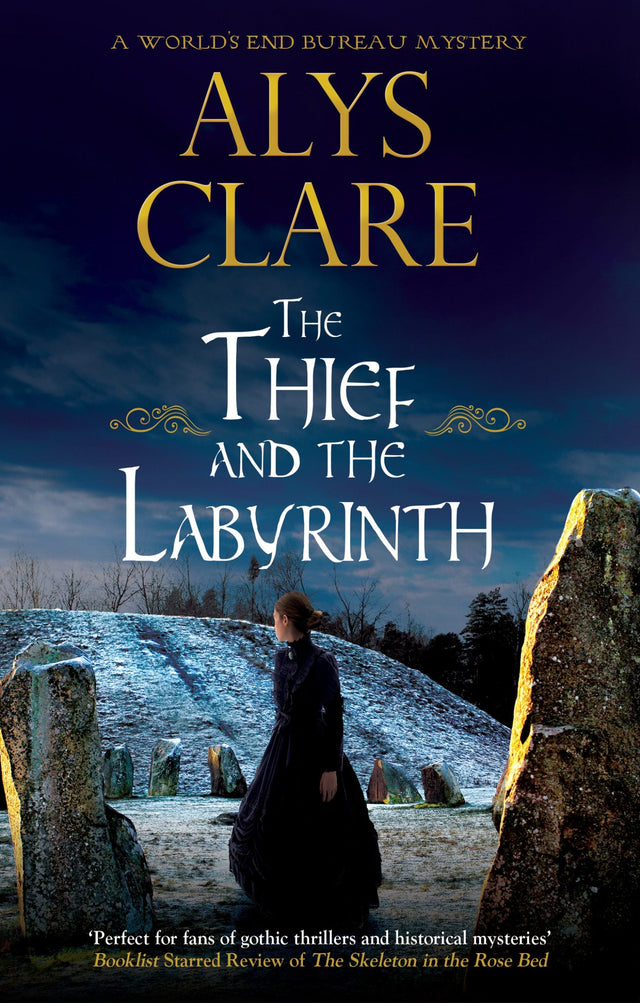 Book Cover of The Thief and the Labyrinth by Alys Clare (Hardcover)