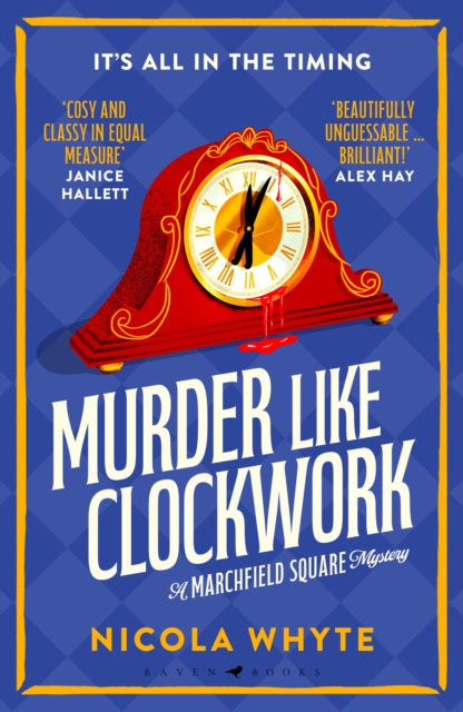 Book Cover of Murder Like Clockwork by Nicola Whyte (Paperback)