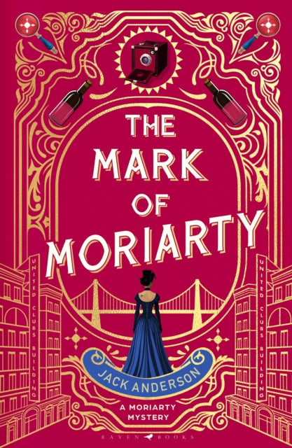 book cover of The Mark of Moriarty by Jack Anderson (Hardcover)