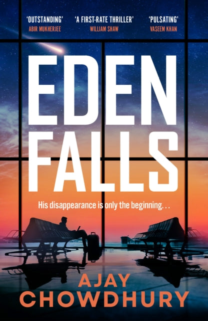 Book Cover of Eden Falls by Ajay Chowdhury (Paperback)