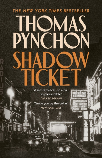 Book Cover of Shadow Ticket by Thomas Pynchon (Paperback)