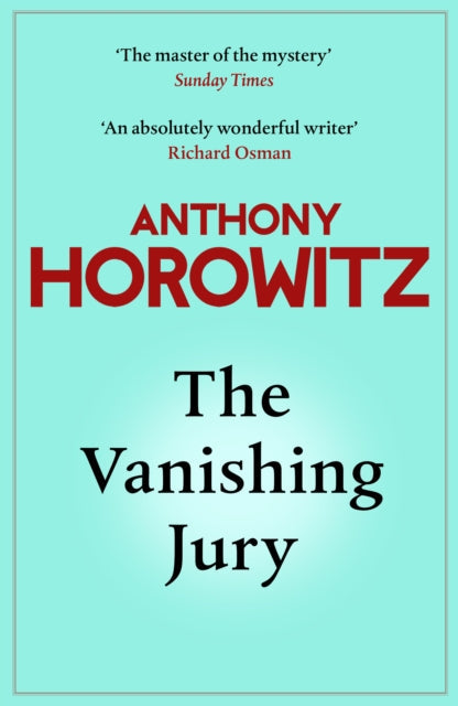 Book Cover of The Vanishing Jury by Anthony Horowitz (Hardcover)