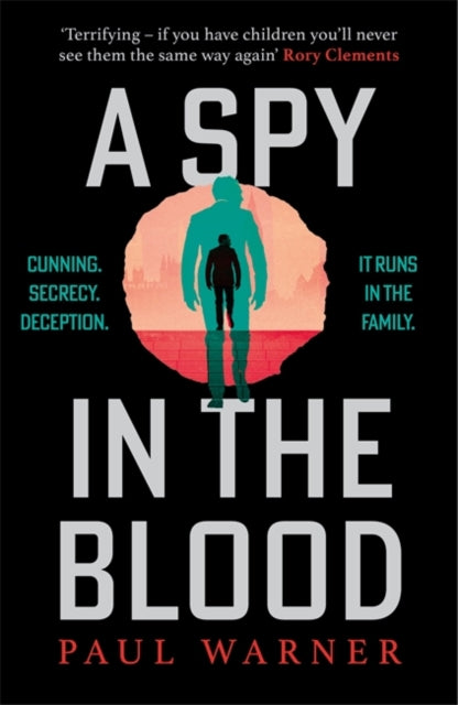 Book Cover of A Spy in the Blood by Paul Warner (Paperback)