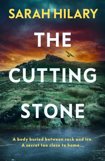Book cover for 'The Cutting Stone' by Sarah Hilary.