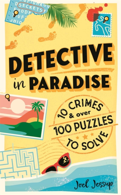 Book Cover of Detective in Paradise Puzzle Book by Joel Jessup (Paperback)
