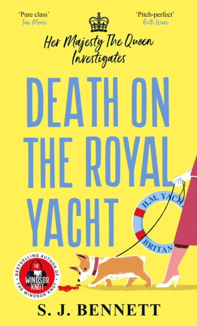 Book Cover of Death on the Royal Yacht by S. J. Bennett (Hardcover)