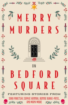 Book cover for 'Merry Murders on Bedford Square.