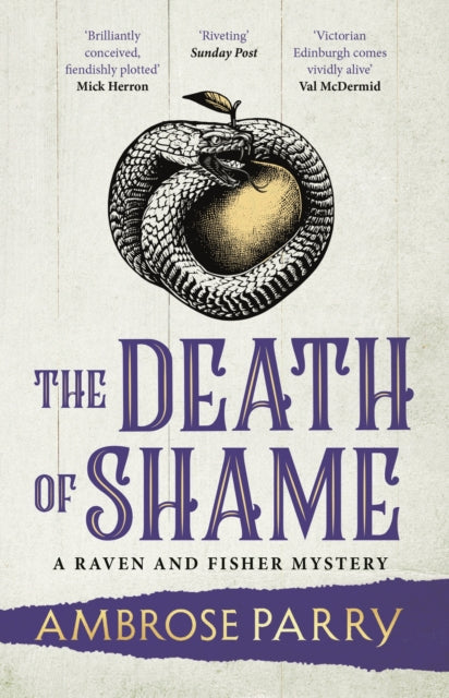 book cover of The Death of Shame by Ambrose Parry (Paperback)