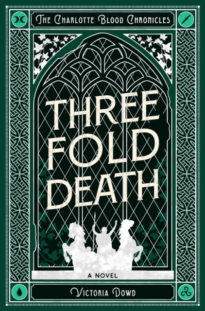 Book Cover of Threefold Death by Victoria Dowd (Paperback)