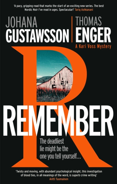 Book Cover of Remember by Johana Gustawsson and Thomas Enger (Hardcover)