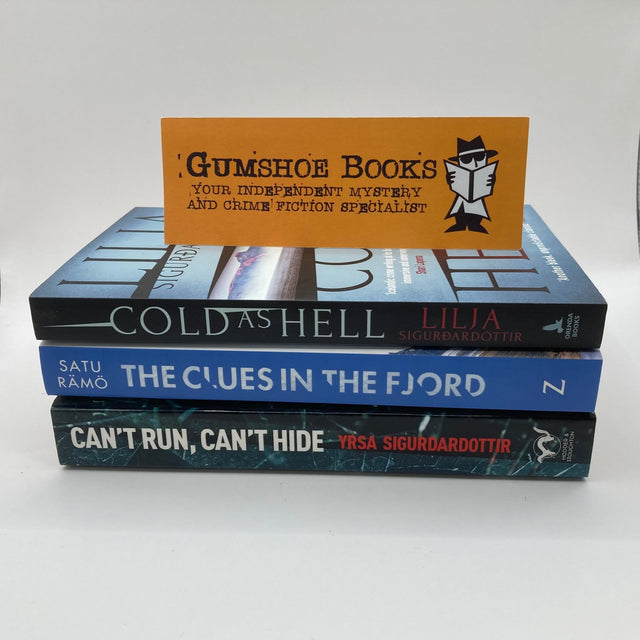 3 thrillers by female Icelandic authors  in a bundle